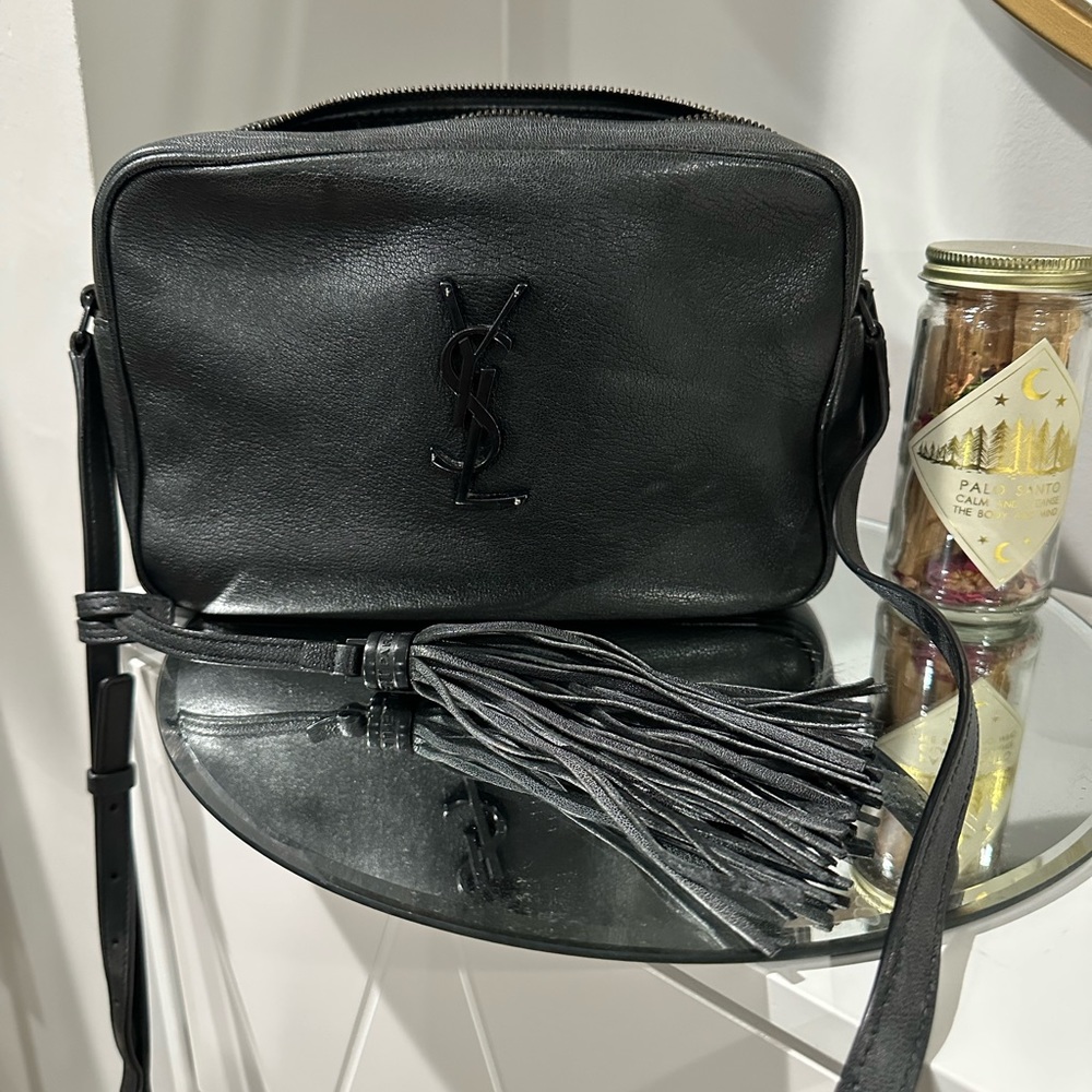 AUTHENTIC Saint Laurent Camera Bag w/ Dustbag & Auth Card